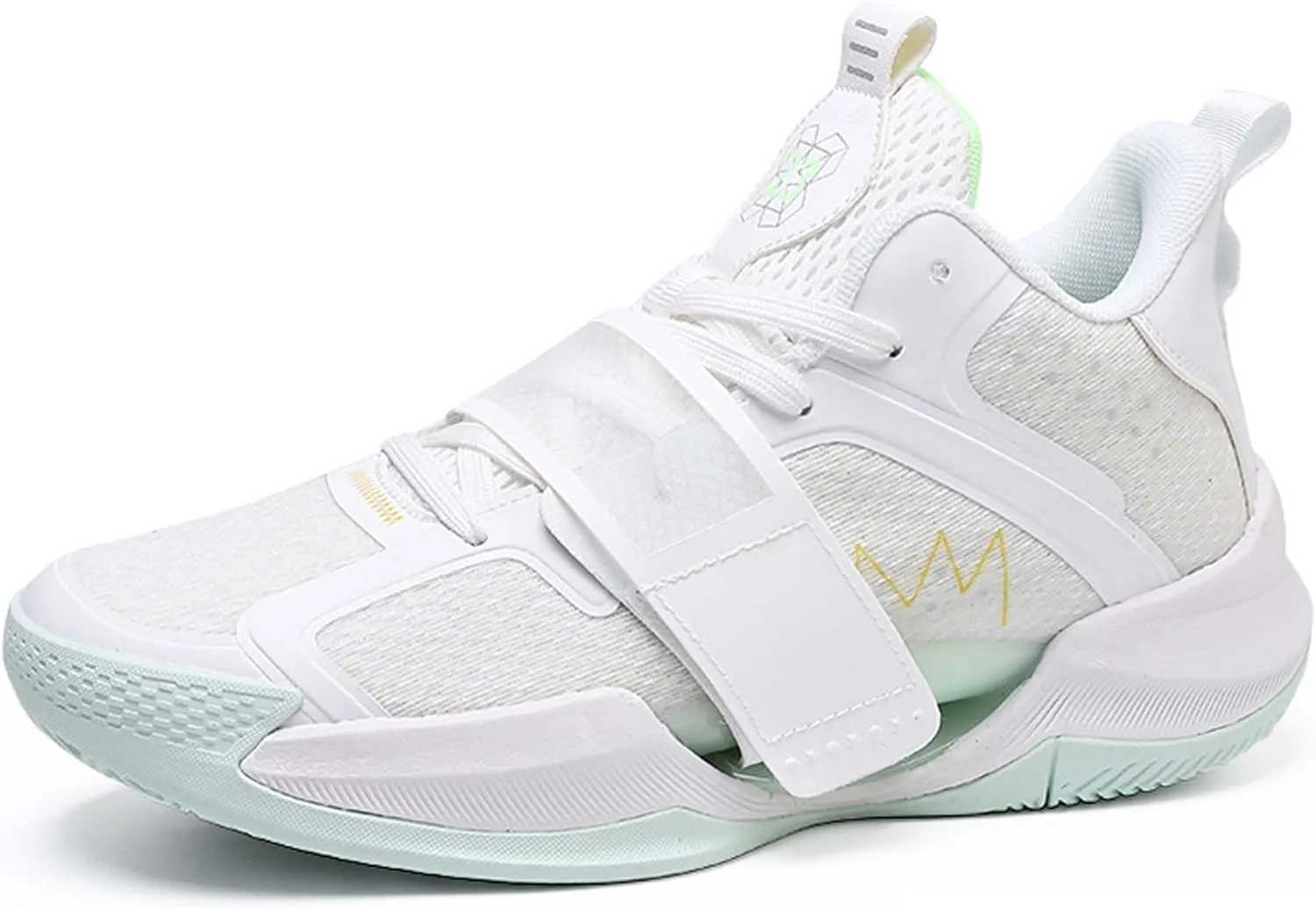 Men's High Top Basketball Shoes Fashion Graffiti Sneakers Non-Slip Breathable Women's Running Tennis Shoes Outdoor Casual Walking Shoes
