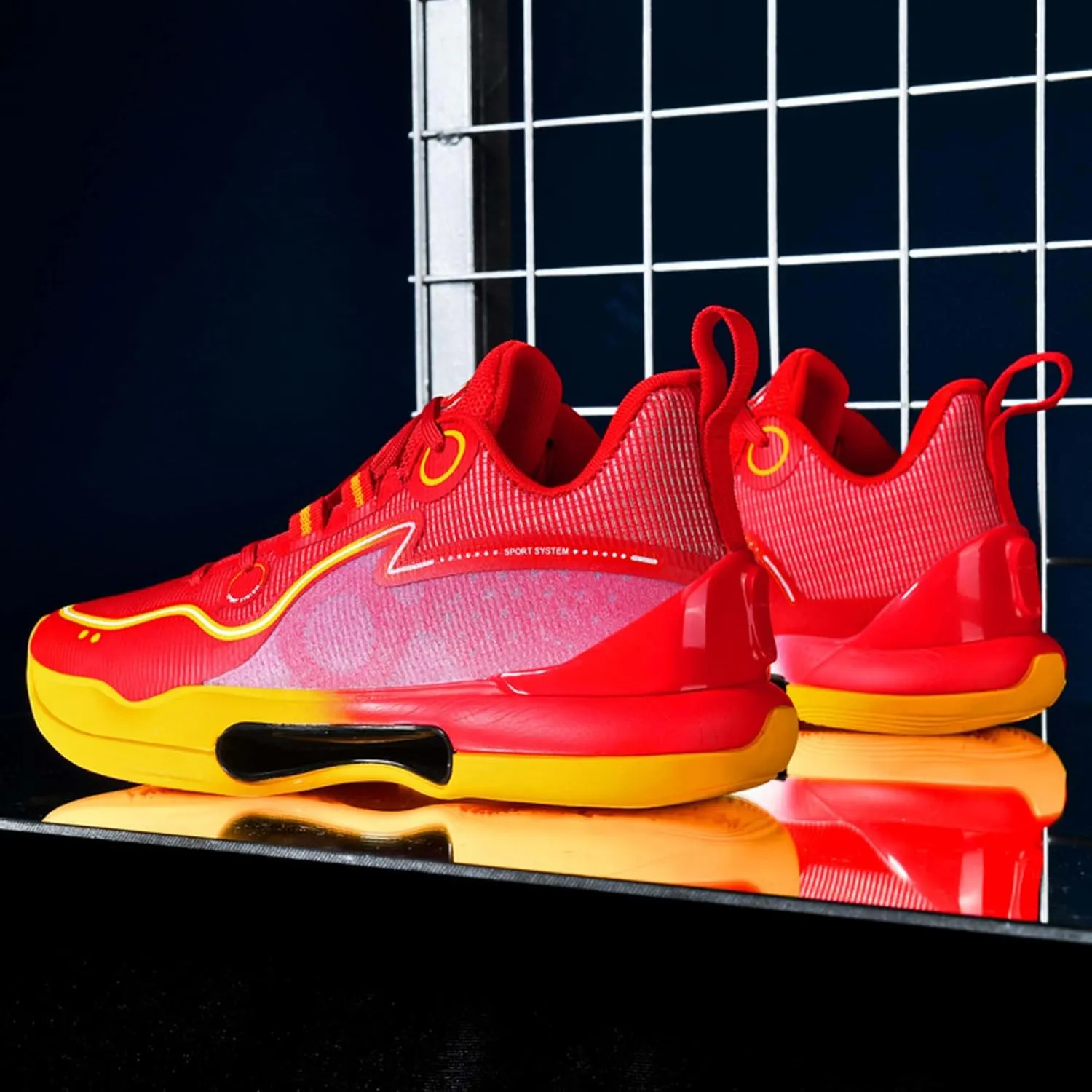 Men's High Top Basketball Shoes Teenagers High Top Running Sneakers Breathable Anti-Slip Outdoor Training Shoes Women's Lightweight Rebound Fitness Basketball Tennis Sneakers