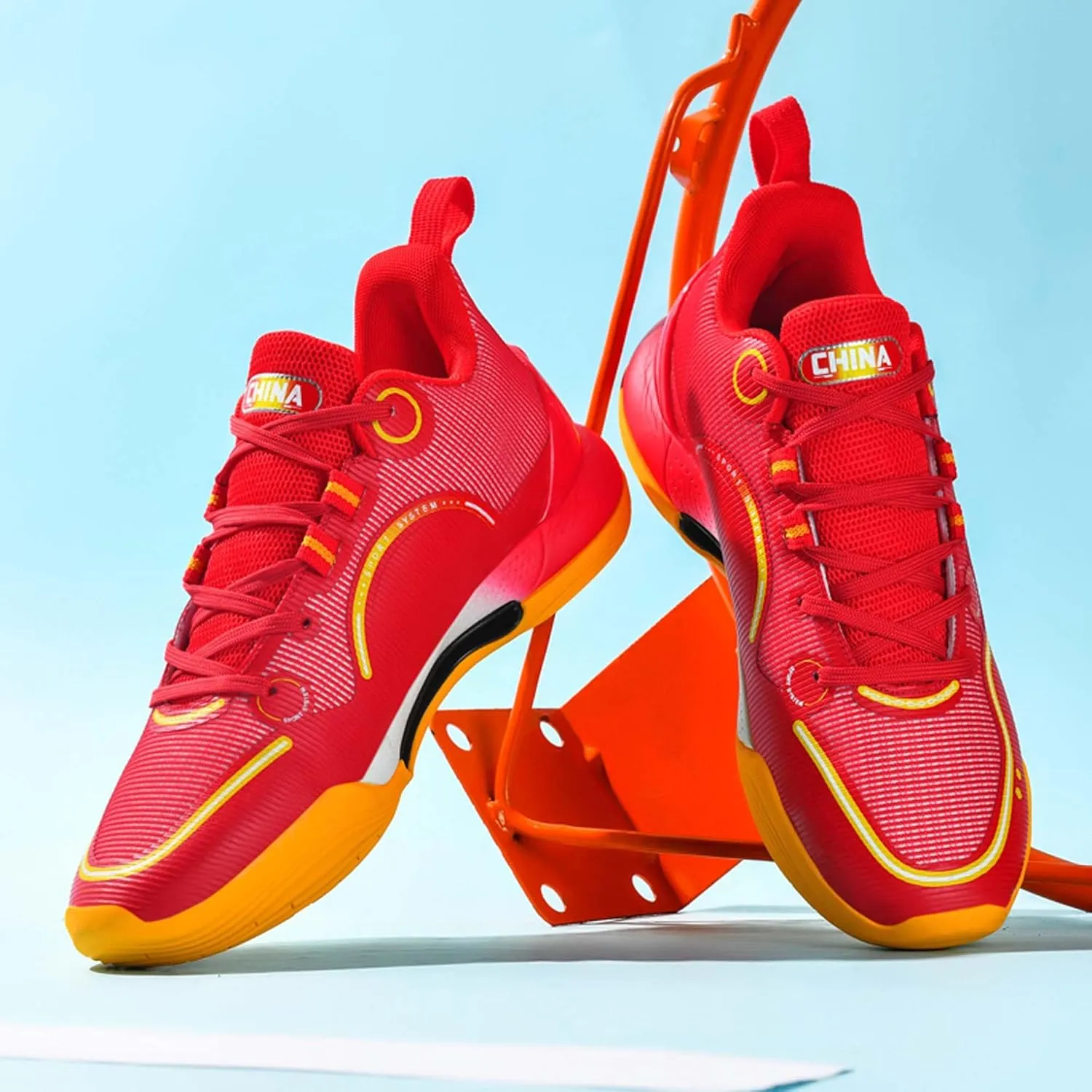 Men's High Top Basketball Shoes Teenagers High Top Running Sneakers Breathable Anti-Slip Outdoor Training Shoes Women's Lightweight Rebound Fitness Basketball Tennis Sneakers