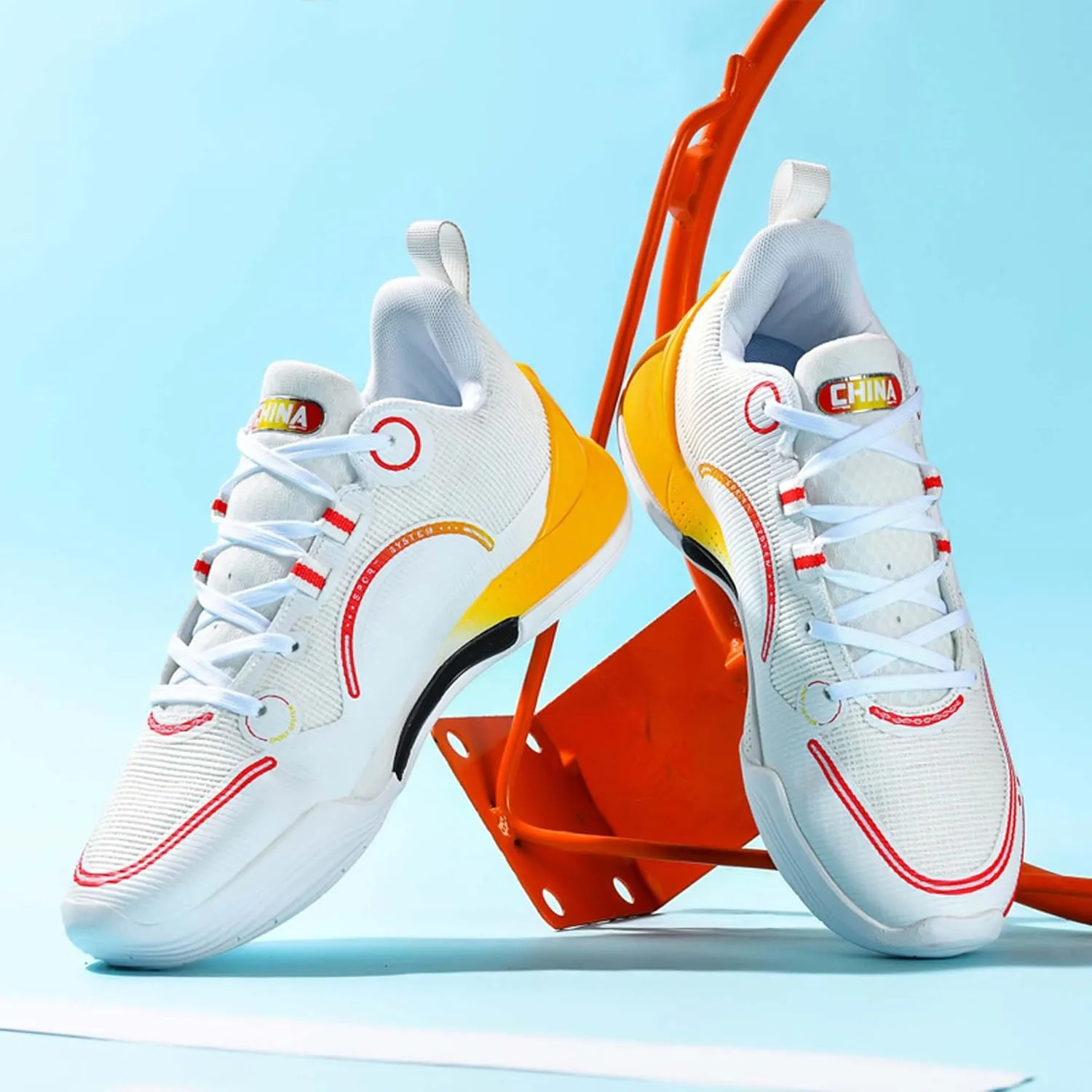 Men's High Top Basketball Shoes Teenagers High Top Running Sneakers Breathable Anti-Slip Outdoor Training Shoes Women's Lightweight Rebound Fitness Basketball Tennis Sneakers