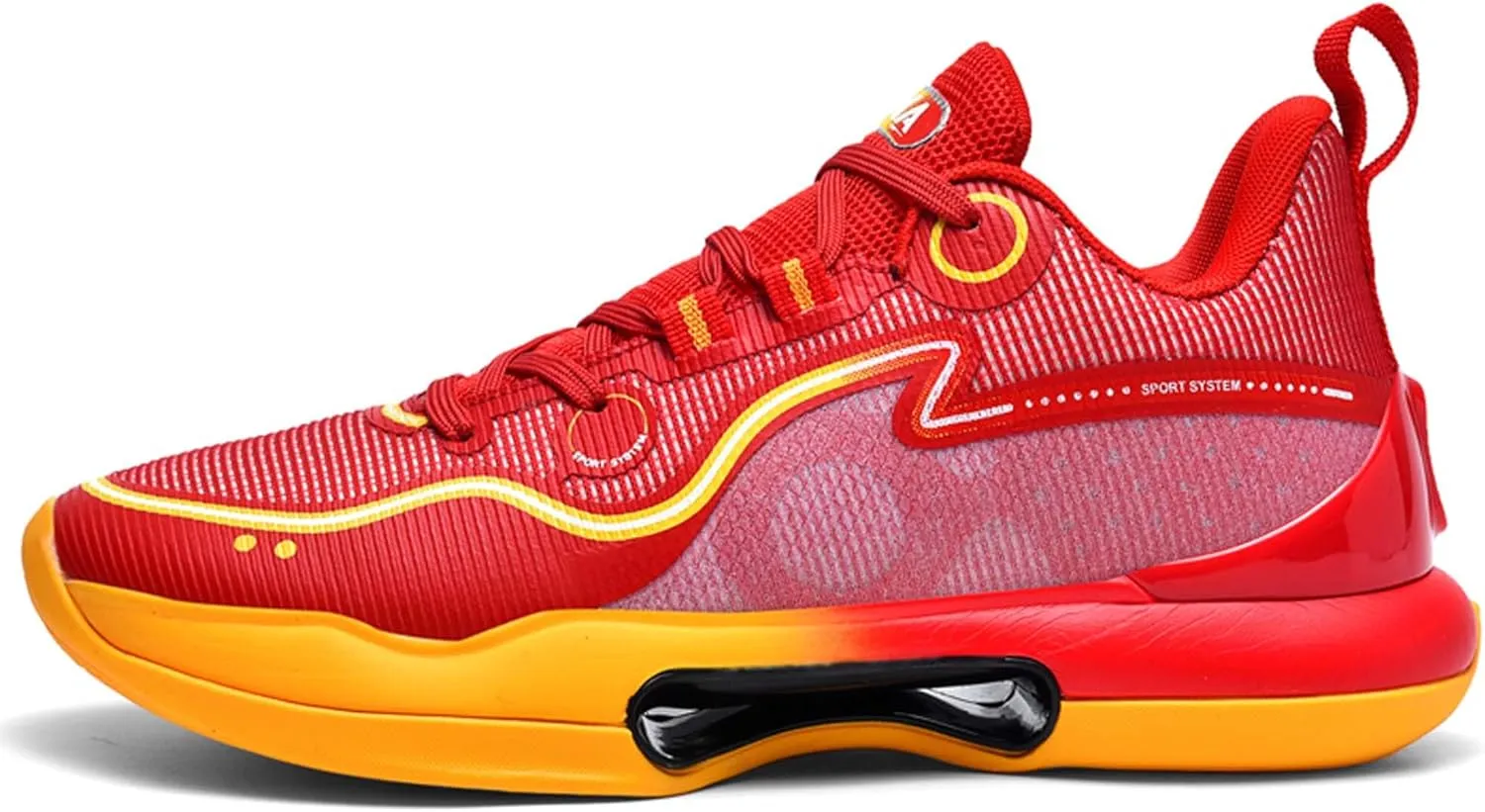 Men's High Top Basketball Shoes Teenagers High Top Running Sneakers Breathable Anti-Slip Outdoor Training Shoes Women's Lightweight Rebound Fitness Basketball Tennis Sneakers