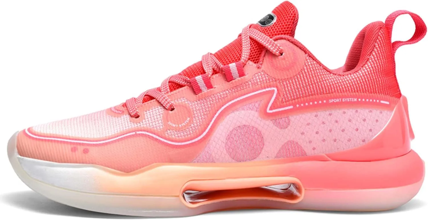 Men's High Top Basketball Shoes Teenagers High Top Running Sneakers Breathable Anti-Slip Outdoor Training Shoes Women's Lightweight Rebound Fitness Basketball Tennis Sneakers