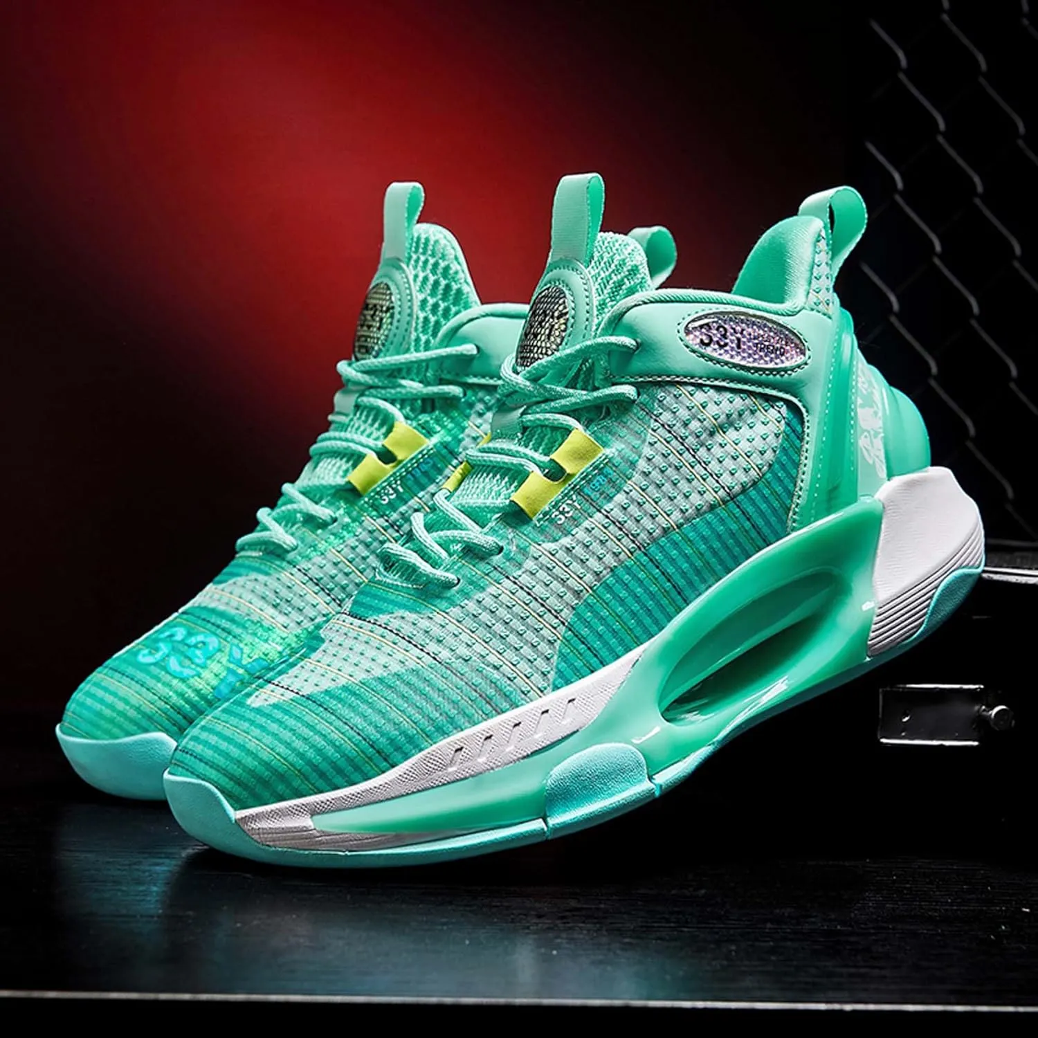 Men's High Top Basketball Shoes Teenagers Professional Non-Slip Training Running Shoes Women's Outdoor Fashion Sneakers Breathable Outdoor Casual Walking Sneakers