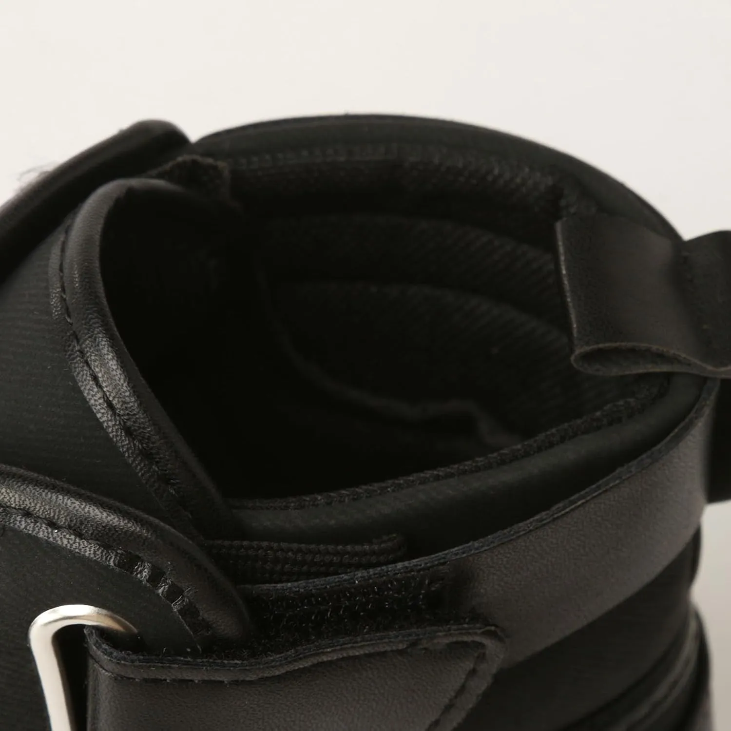 Men's High Top Board Shoes Leather Non Slip Walking Shoes Casual Lace Up Arch Support Shoes Mens Sneaker Boots Size 12