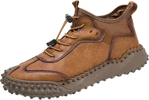 Men's Lace Up Memory Foam Sneakers Casual Sneaker Mesh Breathable Walking Shoe Breathable Lace Up Shoes for Men