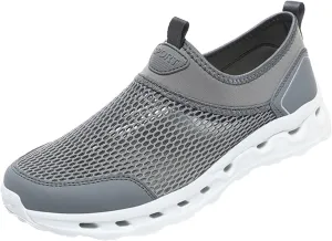 Men's Non Slip Barefoot Minimalist Shoes Breathable Casual Comfortable Walking Sneaker Memory Foam Hiking Shoes