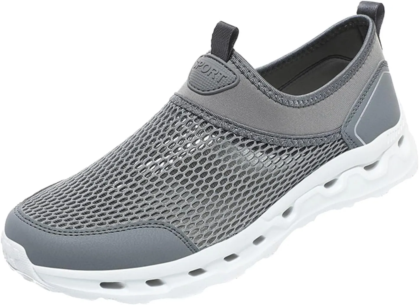 Men's Non Slip Barefoot Minimalist Shoes Breathable Casual Comfortable Walking Sneaker Memory Foam Hiking Shoes