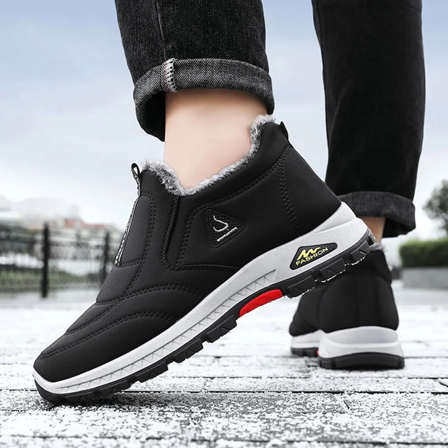 Men's Non Slip Barefoot Minimalist Shoes Breathable Elastic Fly Woven Mesh Sneaker Lightweight Minimalist Shoes