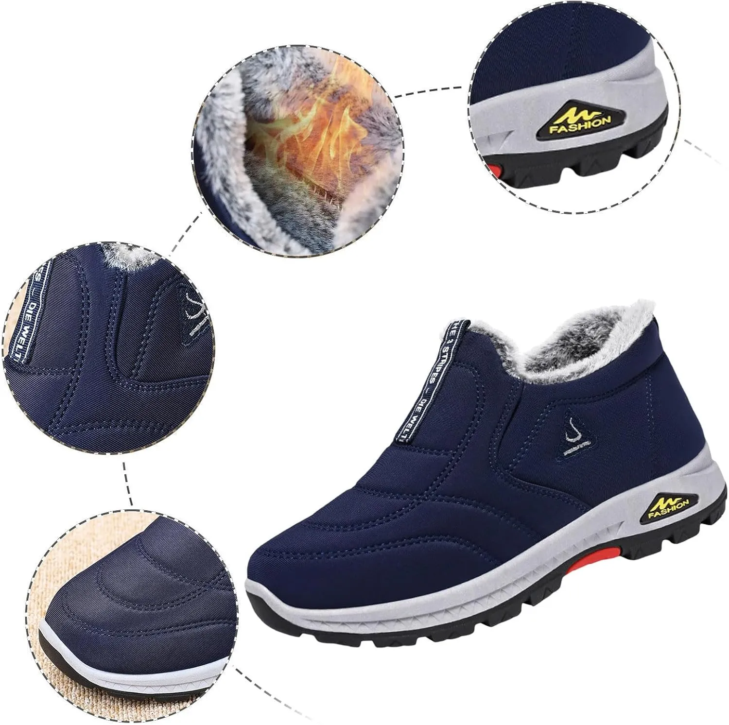 Men's Non Slip Barefoot Minimalist Shoes Breathable Elastic Fly Woven Mesh Sneaker Lightweight Minimalist Shoes