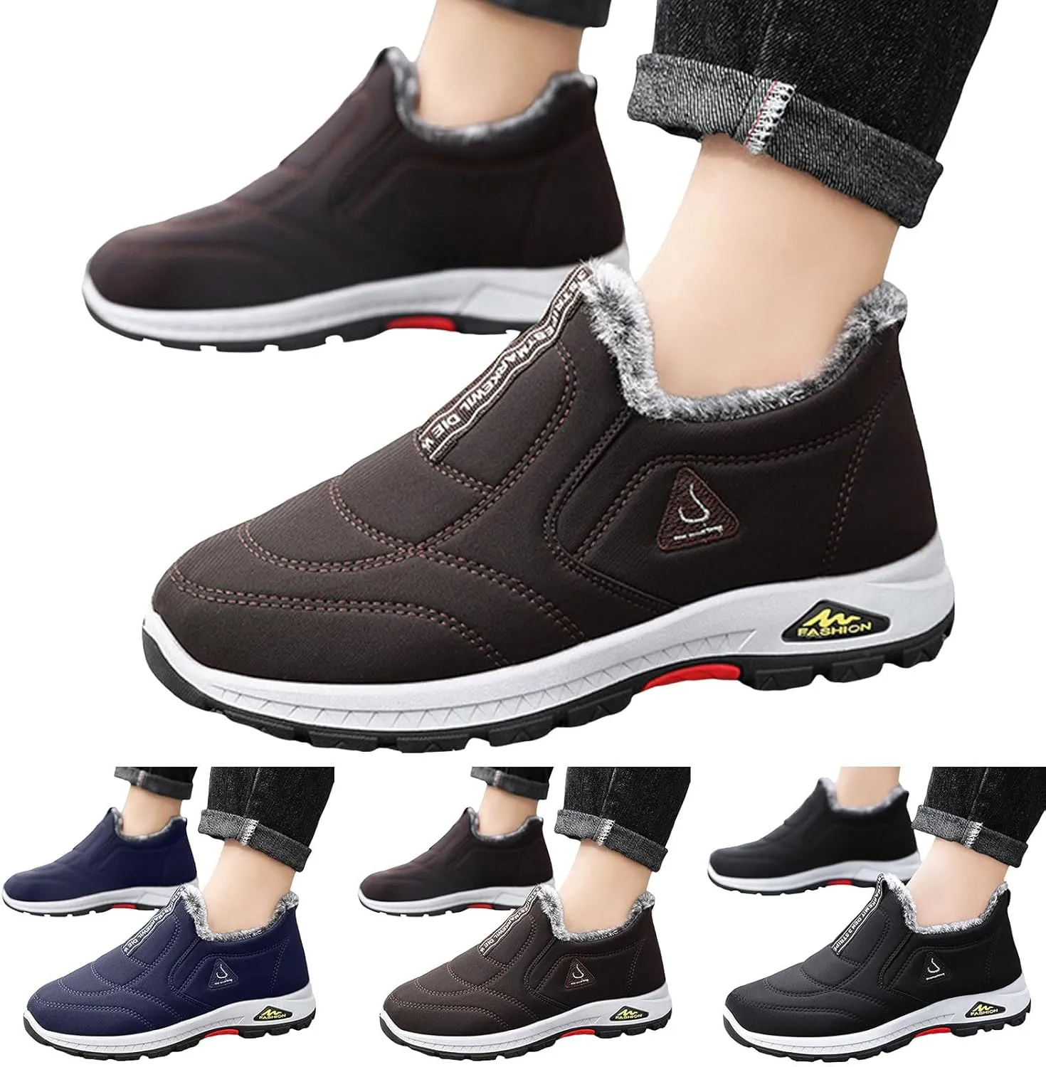 Men's Non Slip Barefoot Minimalist Shoes Breathable Elastic Fly Woven Mesh Sneaker Lightweight Minimalist Shoes