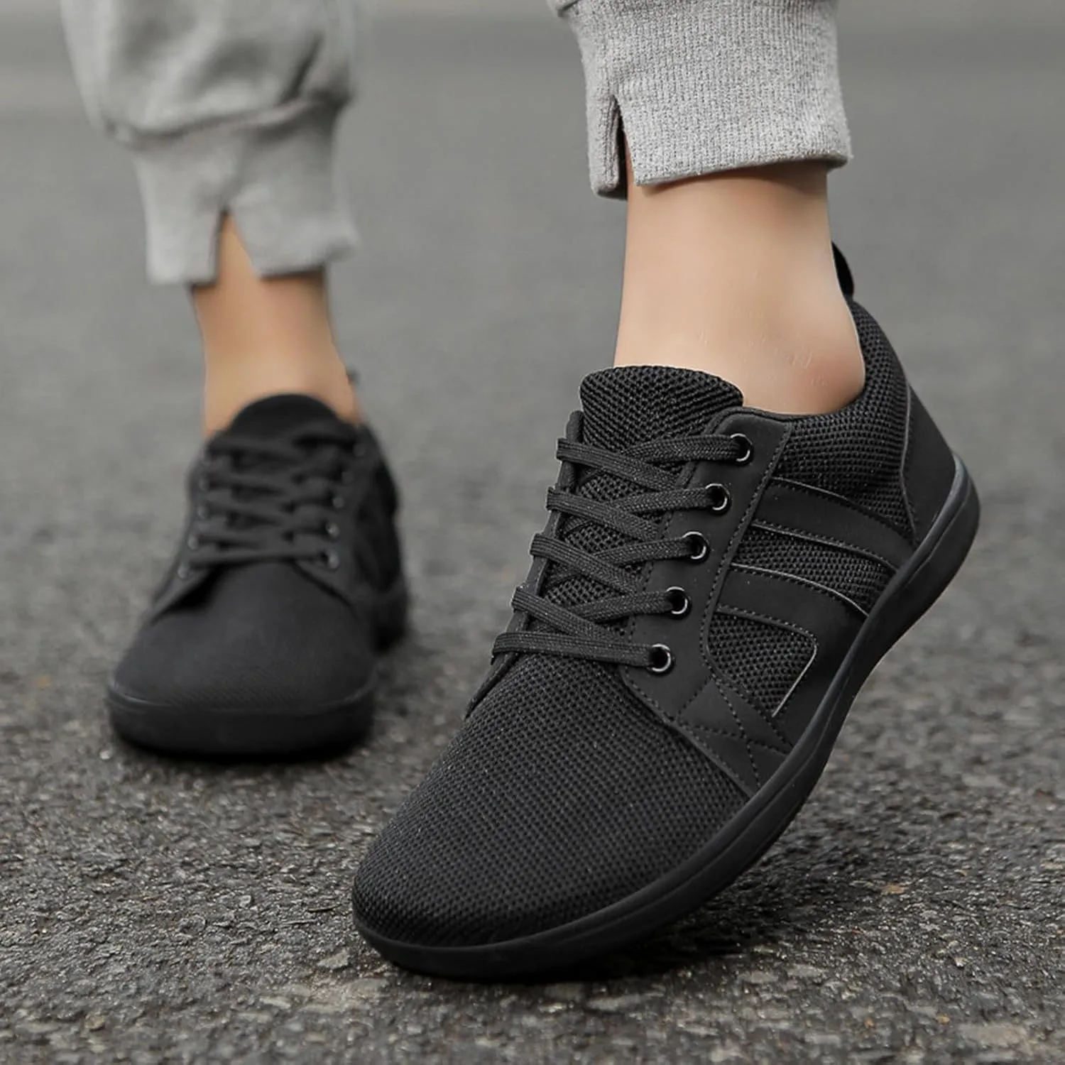 Men's Orthopedic Comfortable Slip-On Shoes Breathable and Light Outdoor Comfy Walking Shoe Breathable Work Shoes