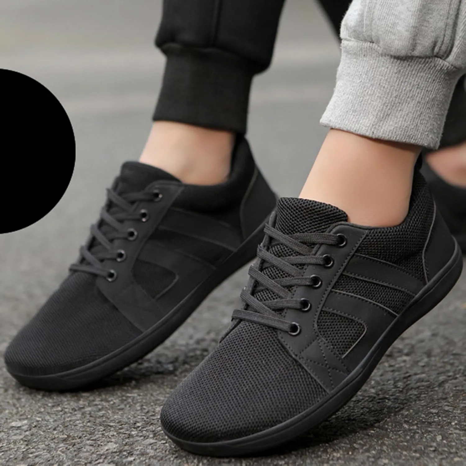 Men's Orthopedic Comfortable Slip-On Shoes Breathable and Light Outdoor Comfy Walking Shoe Breathable Work Shoes