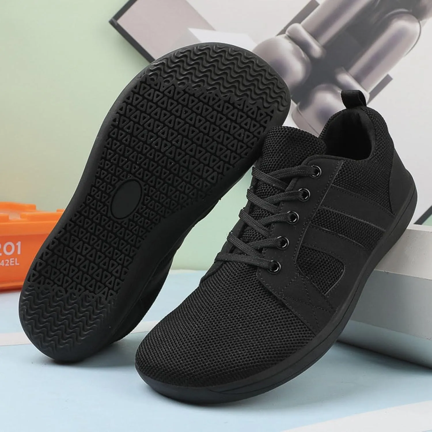 Men's Orthopedic Comfortable Slip-On Shoes Breathable and Light Outdoor Comfy Walking Shoe Breathable Work Shoes