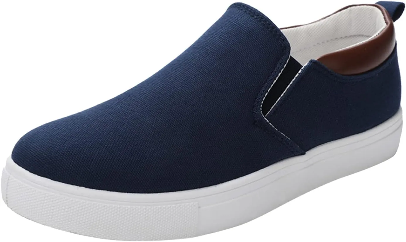 Men's Orthopedic Comfortable Slip-On Shoes Comfortable Lightweight Casual Walking Shoe Convenient Slip On Shoes