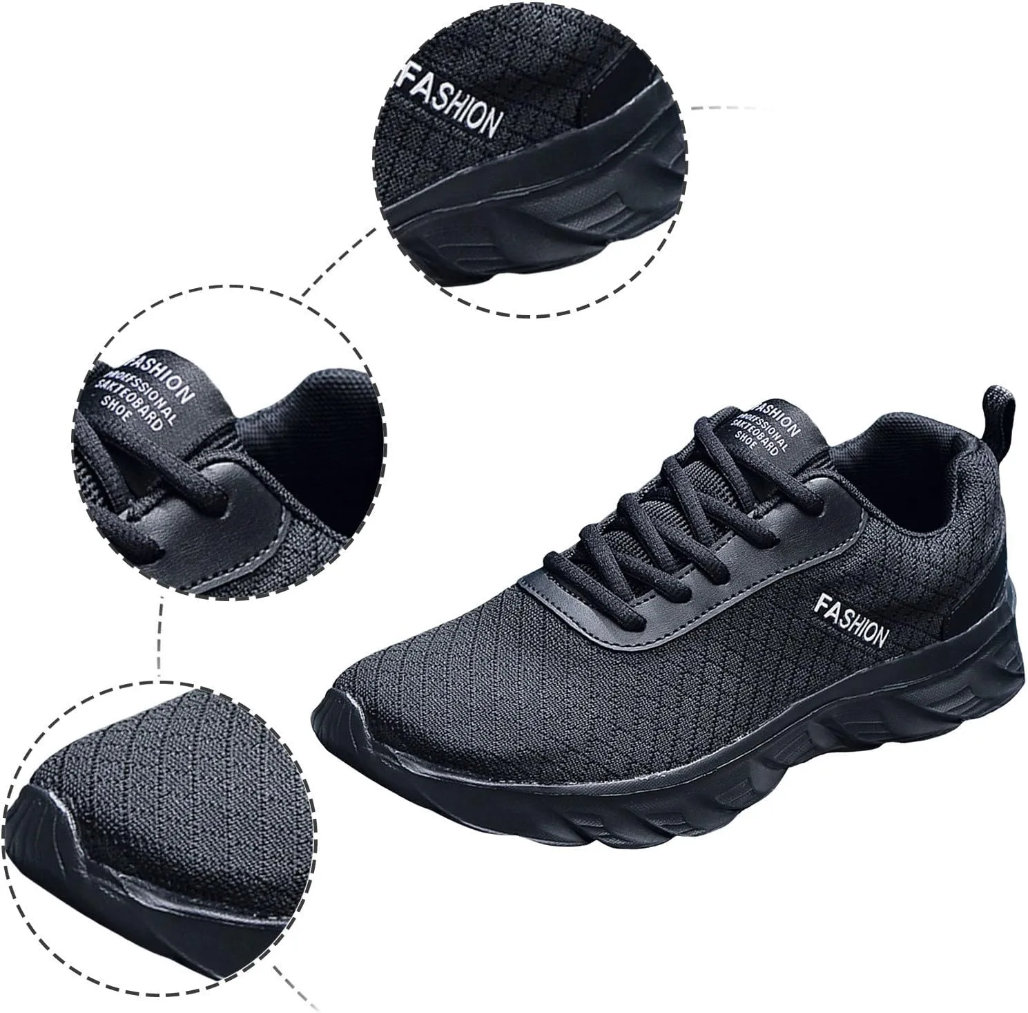 Men's Orthopedic Comfortable Slip-On Shoes Comfortable Lightweight Casual Walking Shoe Lightweight Hiking Shoes