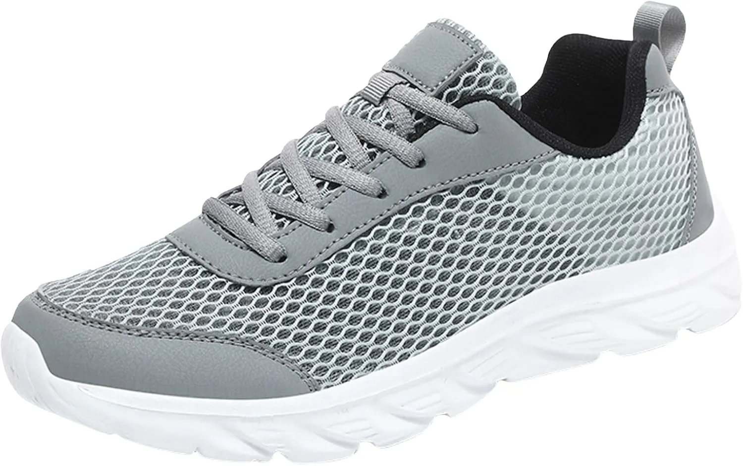 Men's Orthopedic Comfortable Slip-On Shoes Lightweight Breathable Slip on Running Shoe Memory Foam Hiking Shoes