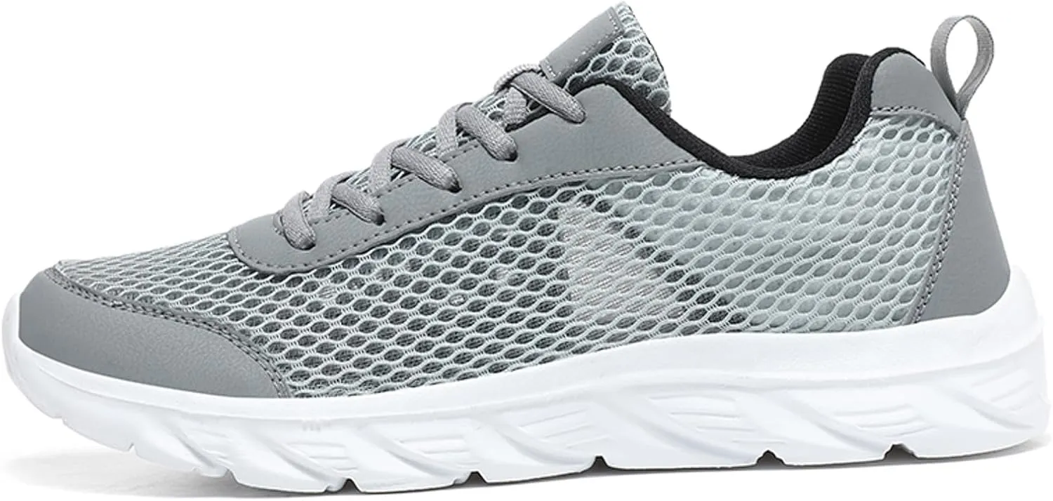Men's Orthopedic Comfortable Slip-On Shoes Lightweight Breathable Slip on Running Shoe Memory Foam Hiking Shoes