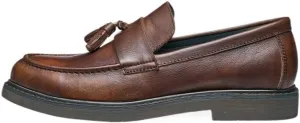 Men's Slip-on Loafers, Men's Arch Support Casual Slip-on Shoes Genuine Leather Prom Suit Shoes