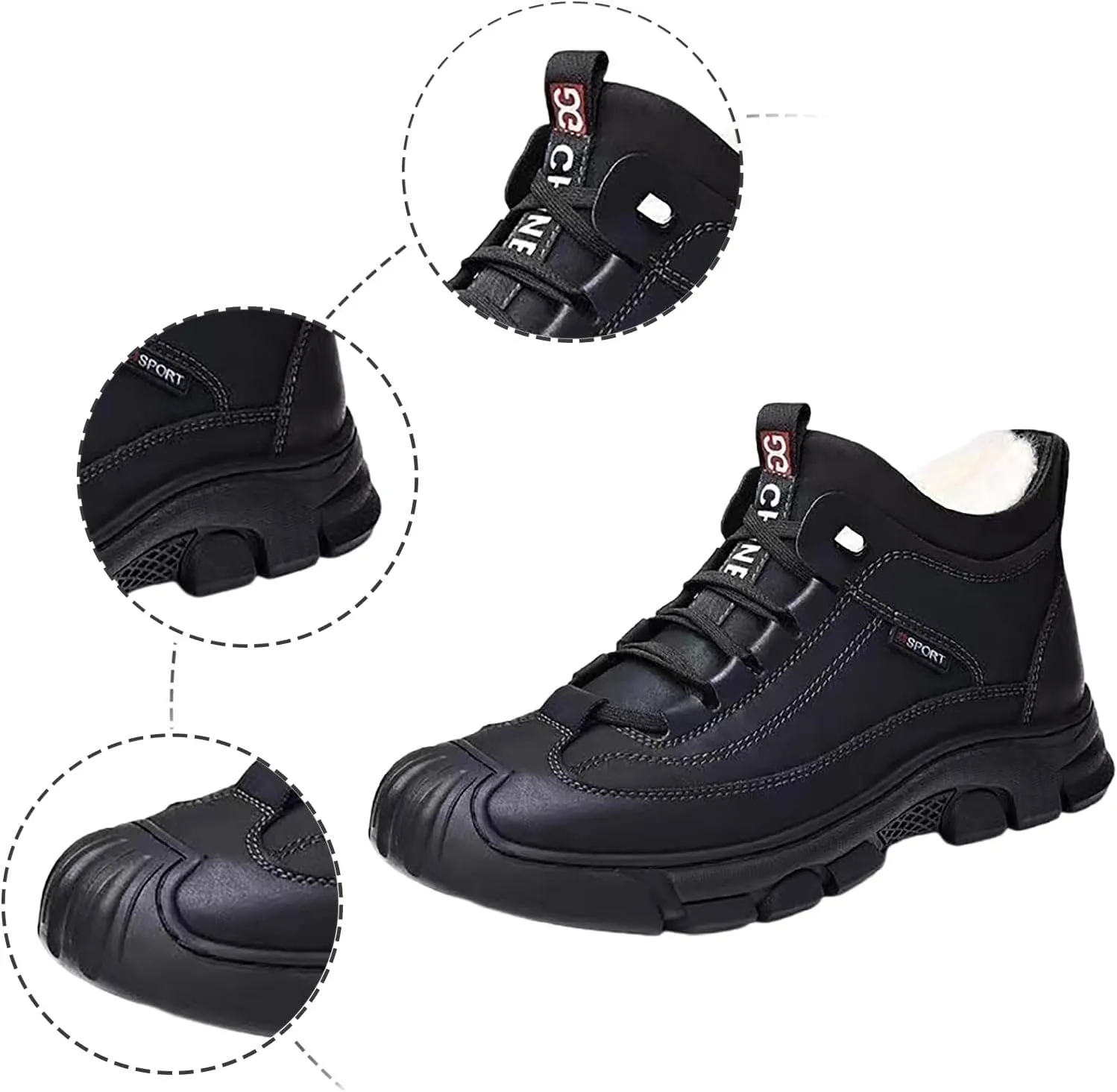 Mens Slip on Shoes Extra Wide Sneakers Men's Comfortable Walking Shoes Tennis Comfortable White Mens Shoes