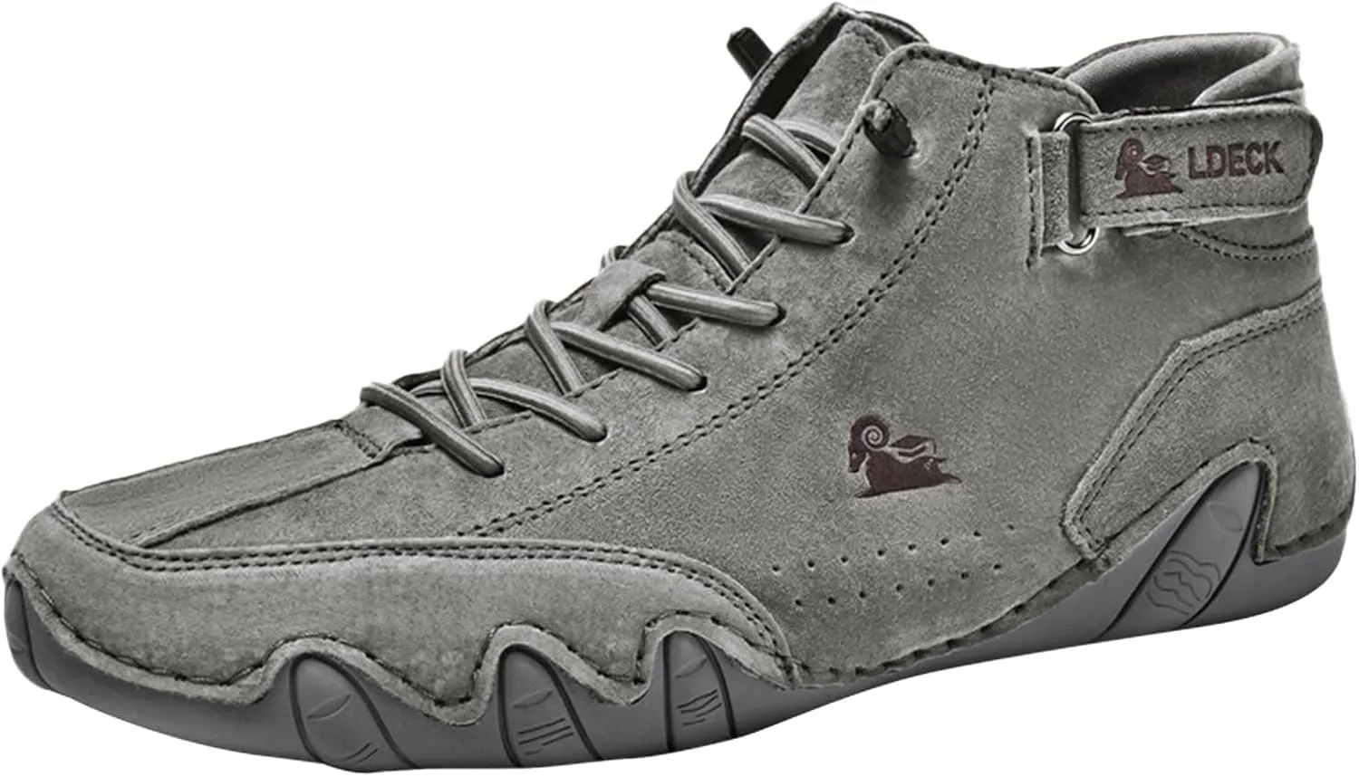 Mens Slip on Shoes Leather Sneakers for Men Men's Mesh Sneakers Lightweight Casual Walking Shoes Mens Tennis Shoe