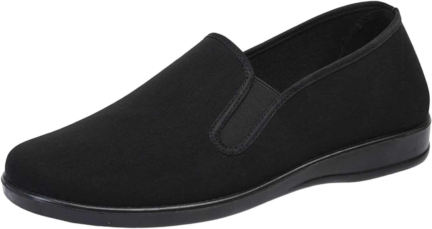 Men's Sport Breathable Mesh Shoes Slip on Lightweight Breathable Fashion Sneaker Arch Support Plantar Fasciitis