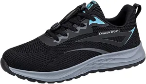 Men's Stretch Memory Foam Shoes Breathable Casual Comfortable Walking Sneaker Breathable Lace Up Shoes for Men