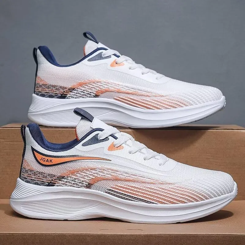 Men's Walking Shoes Ultra Light Breathable Non Slip Tennis Running Shoes Plus Size for Men