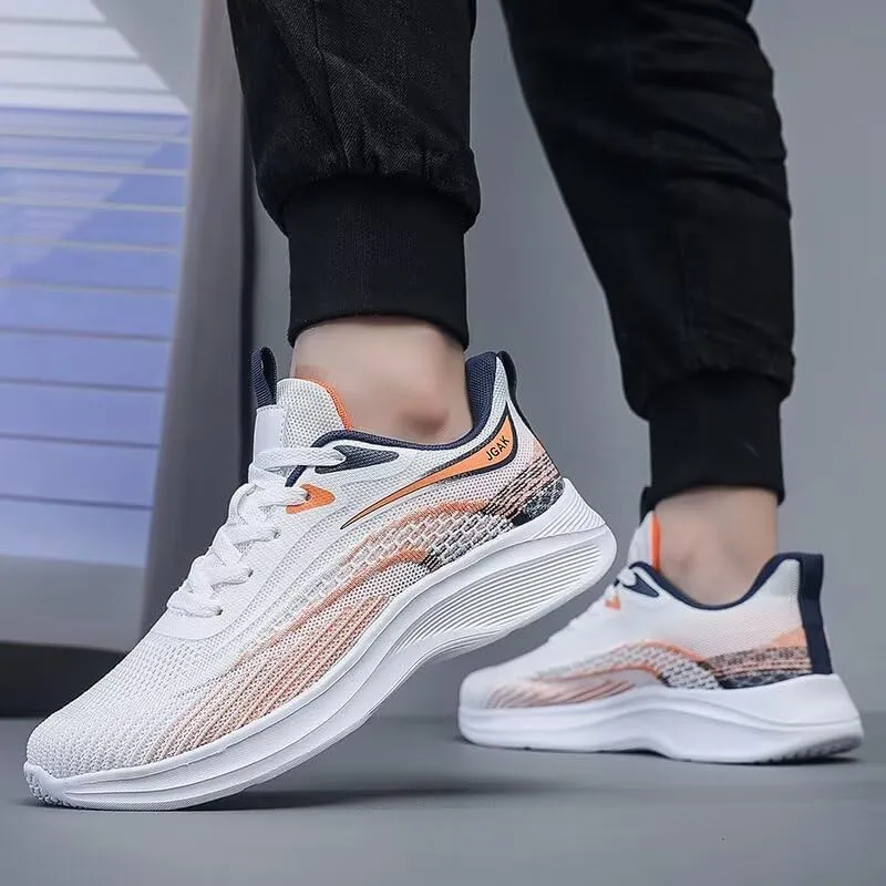 Men's Walking Shoes Ultra Light Breathable Non Slip Tennis Running Shoes Plus Size for Men