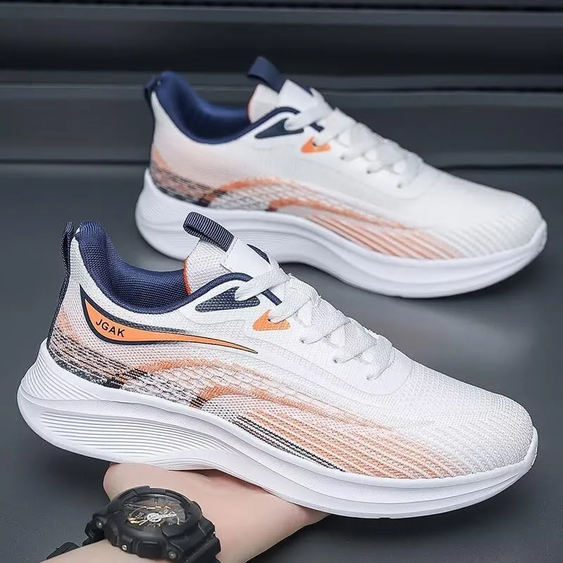 Men's Walking Shoes Ultra Light Breathable Non Slip Tennis Running Shoes Plus Size for Men