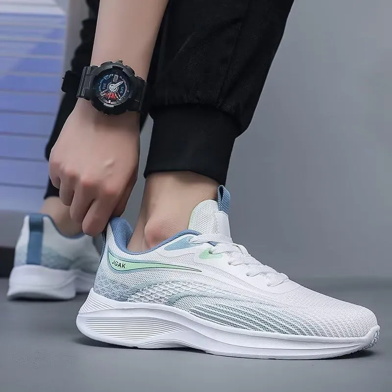 Men's Walking Shoes Ultra Light Breathable Non Slip Tennis Running Shoes Plus Size for Men
