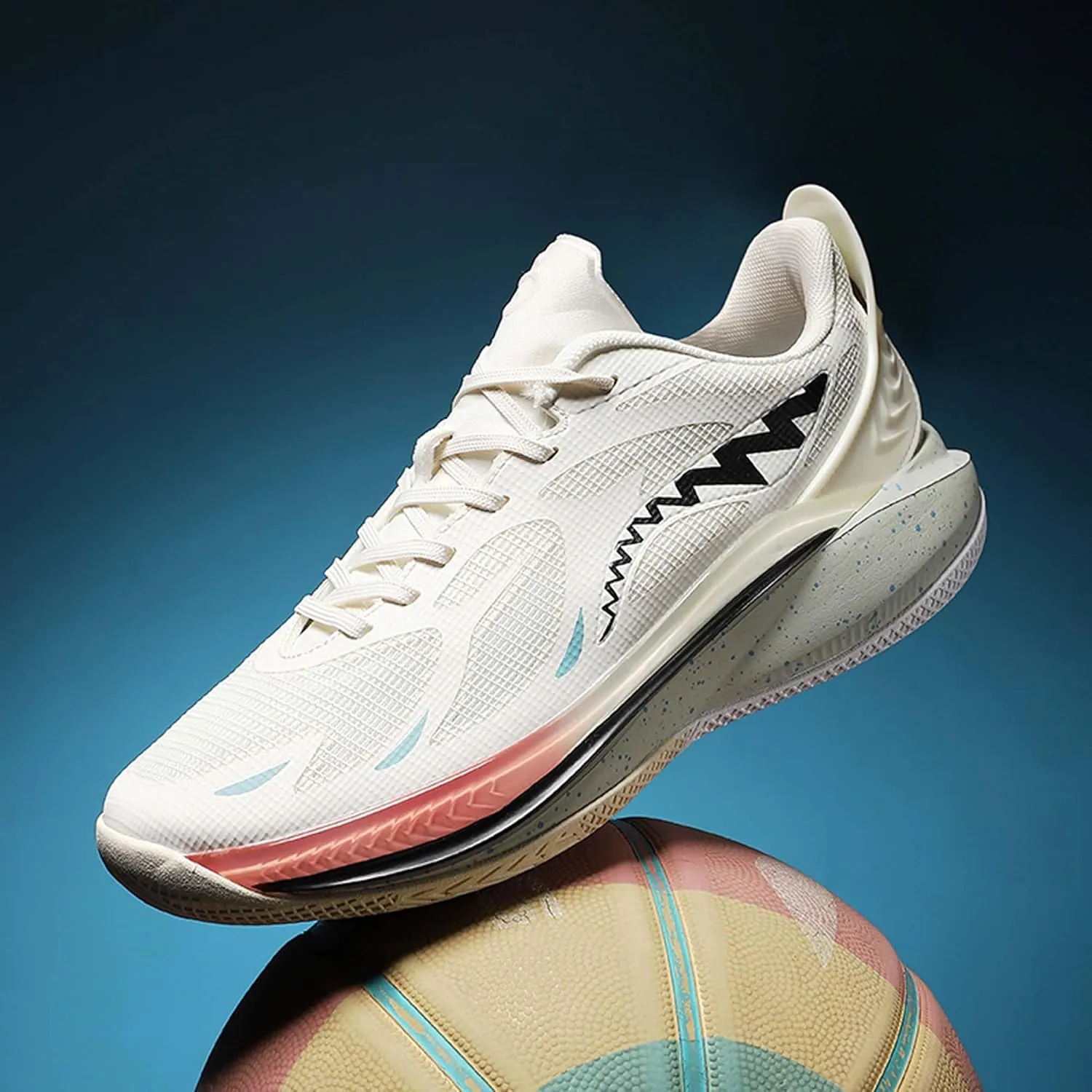 Men's Women's Basketball Shoes Lightweight Fashion Non-Slip Breathable Sneaker