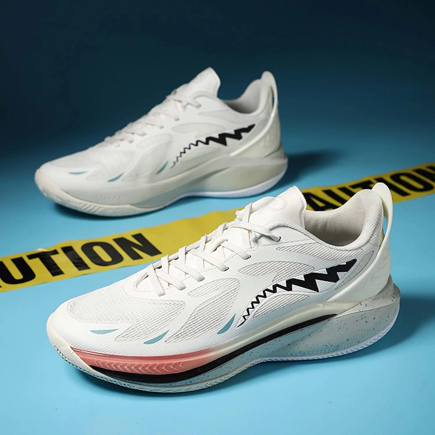 Men's Women's Basketball Shoes Lightweight Fashion Non-Slip Breathable Sneaker