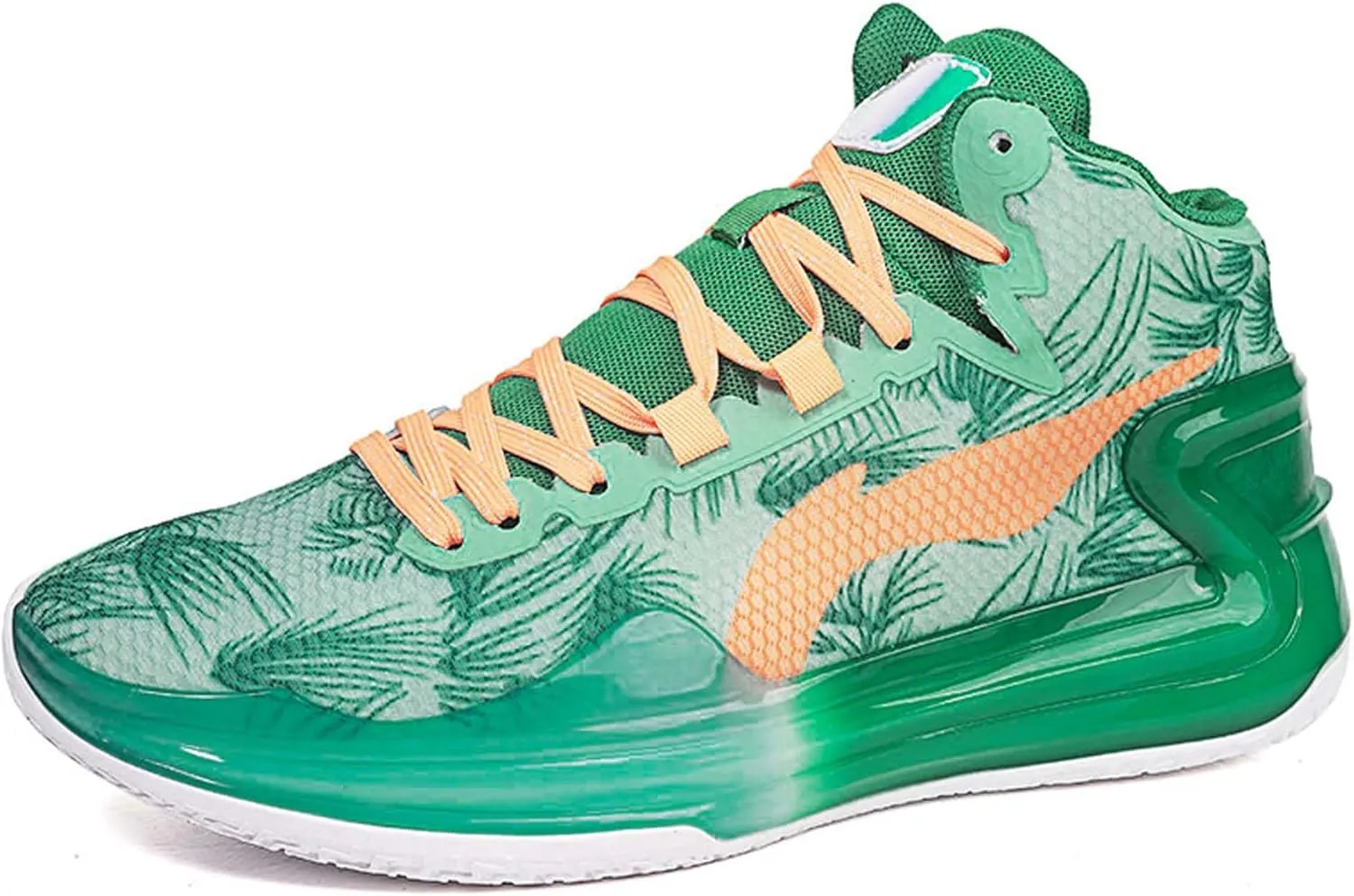 Men's Women's High Top Basketball Shoes Breathable Fashion Sports Running Shoes Anti-Slip Lightweight High Top Sneakers Outdoor Anti-Slip Training Tennis Shoes