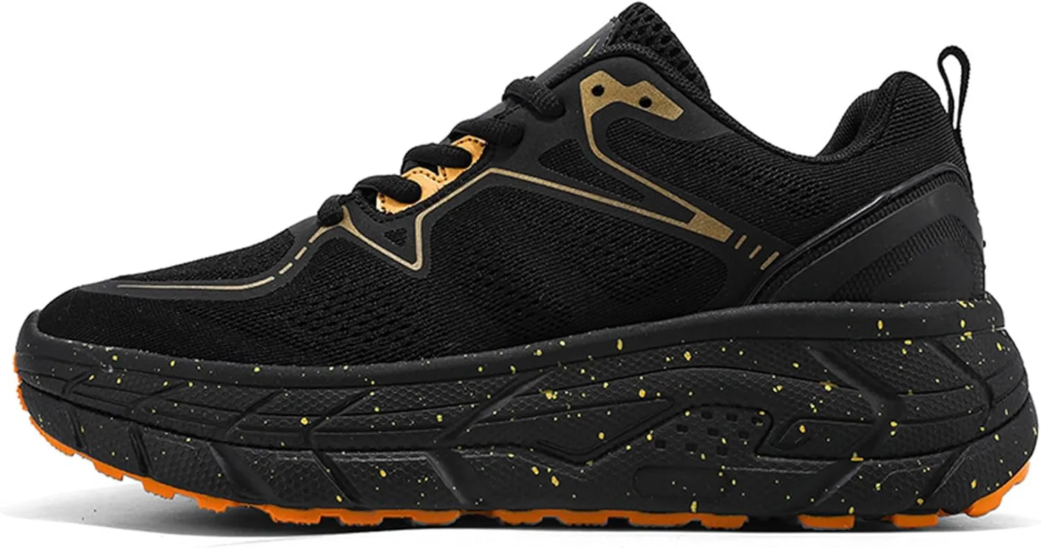 Men's Women's High Top Graffiti Anti Slip Arch Support Casual Sports Basketball Shoes, Men's Breathable Fitness Cushioning Training Running Shoes