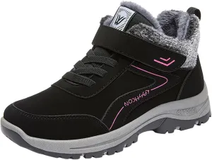 Mens Work Boots Slip On Hiking Sneakers Women's Slip On Warm Womens Working Shoes Steel Toe Slip On Platform Shoes Lightweight Comfortable Hike Grounded Footwear