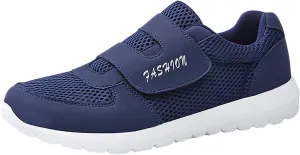 Mesh Breathable Men's Sports Shoes Lightweight Lightweight Sneakers Slip on Mens Fashion Running Shoes Casual Breathable Sport Shoe with Arch Support