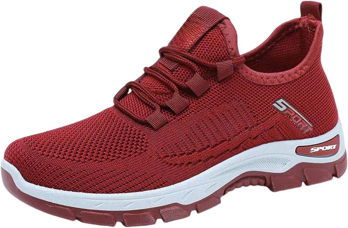 Mmoneyake Womens Slip On Sneakers Lightweight Tennis Shoes Non Slip Gym Workout Shoes Breathable Mesh Walking Sneakers Wide Toe Box Shoe Wide Width Sneaker Work Shopping Travel