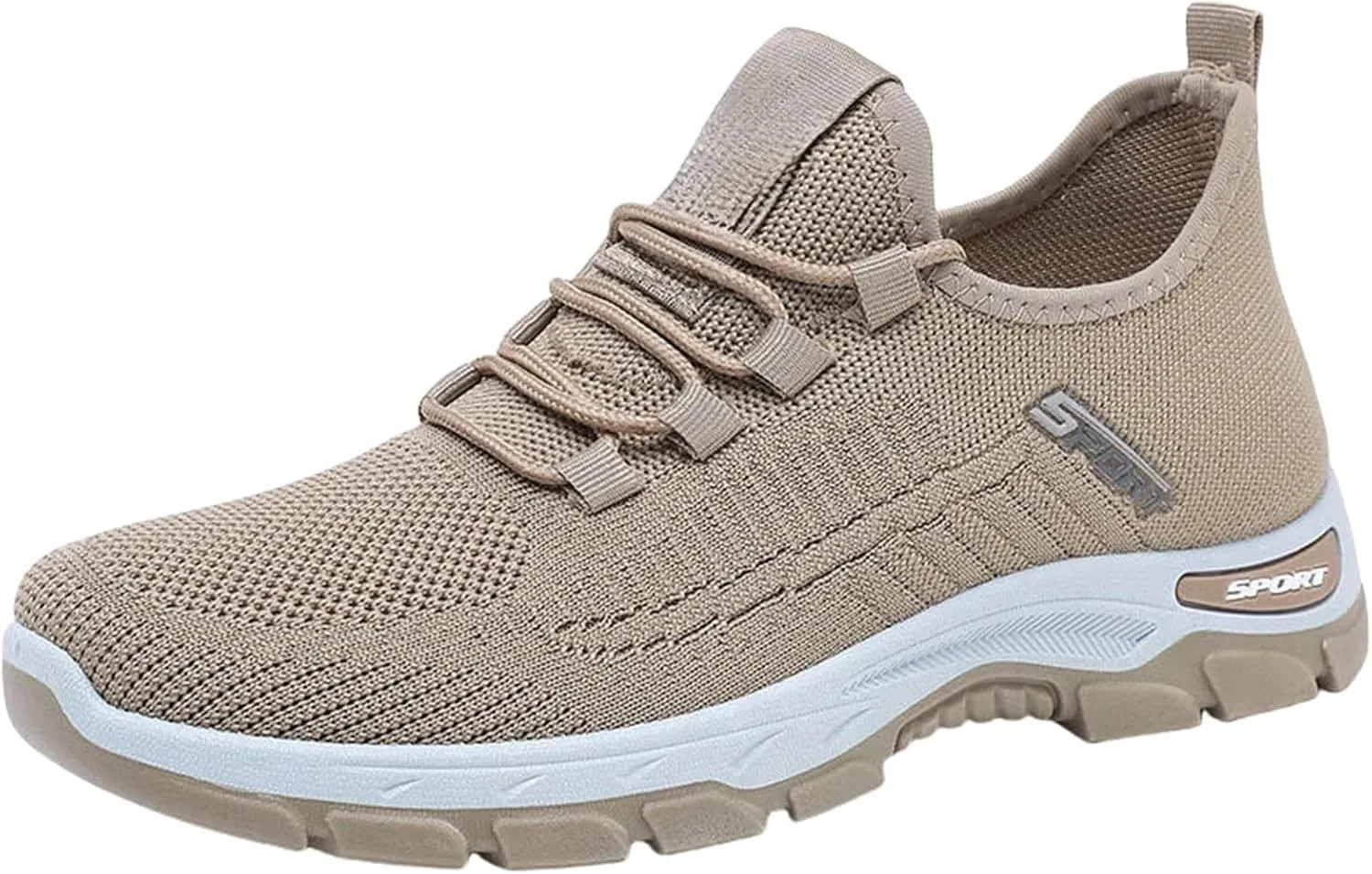 Mmoneyake Women's Slip On Walking Running Shoes Wide Toe Box Shoes Extra Wide Width Sneakers Ultra Light Road Running Shoe Non-Slip Walking Tennis Shoe Lightweight Casual Sneakers for Gym Travel Work