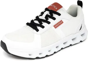 Nautica Mens Running Sneakers Sport Fashion Lace-Up Athletic Soft Shoes for Gym Tennis Men – Cushioned, Breathable, Lightweight & Comfortable
