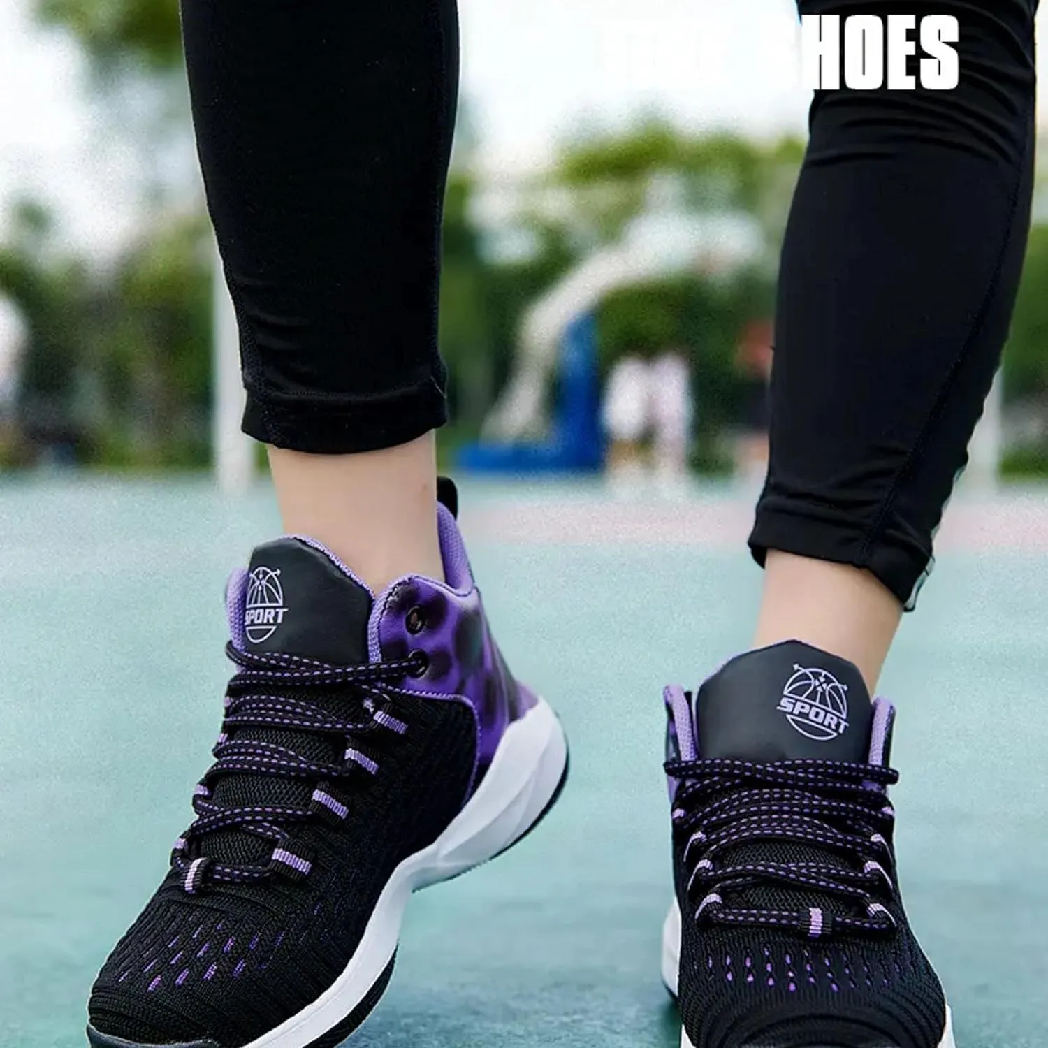New Breathable net Basketball Shoes