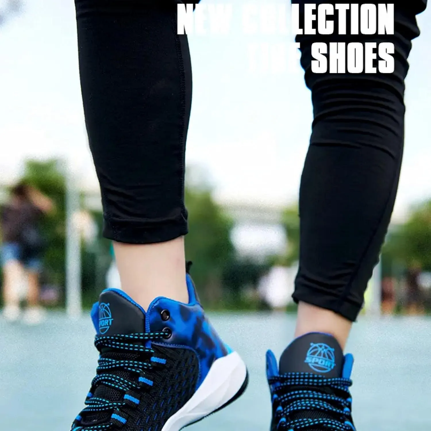 New Breathable net Basketball Shoes