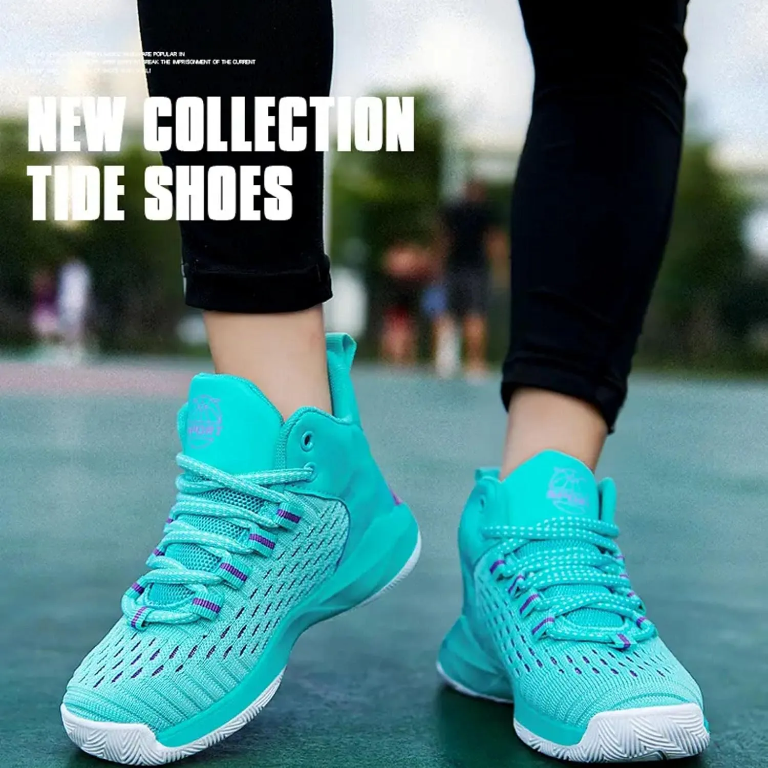New Breathable net Basketball Shoes