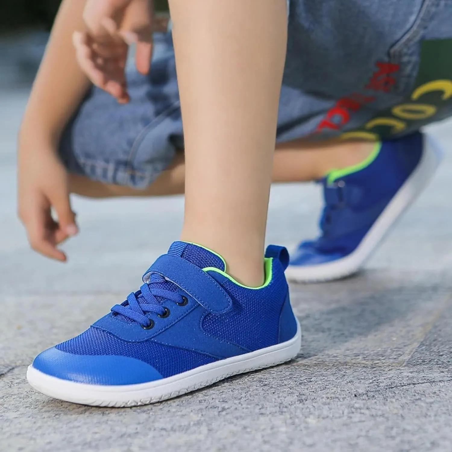 New Children's Wide Last Casual Outdoor Breathable Sports Shoes Size 3 Shoes Boys Lightweight Breathable Kids