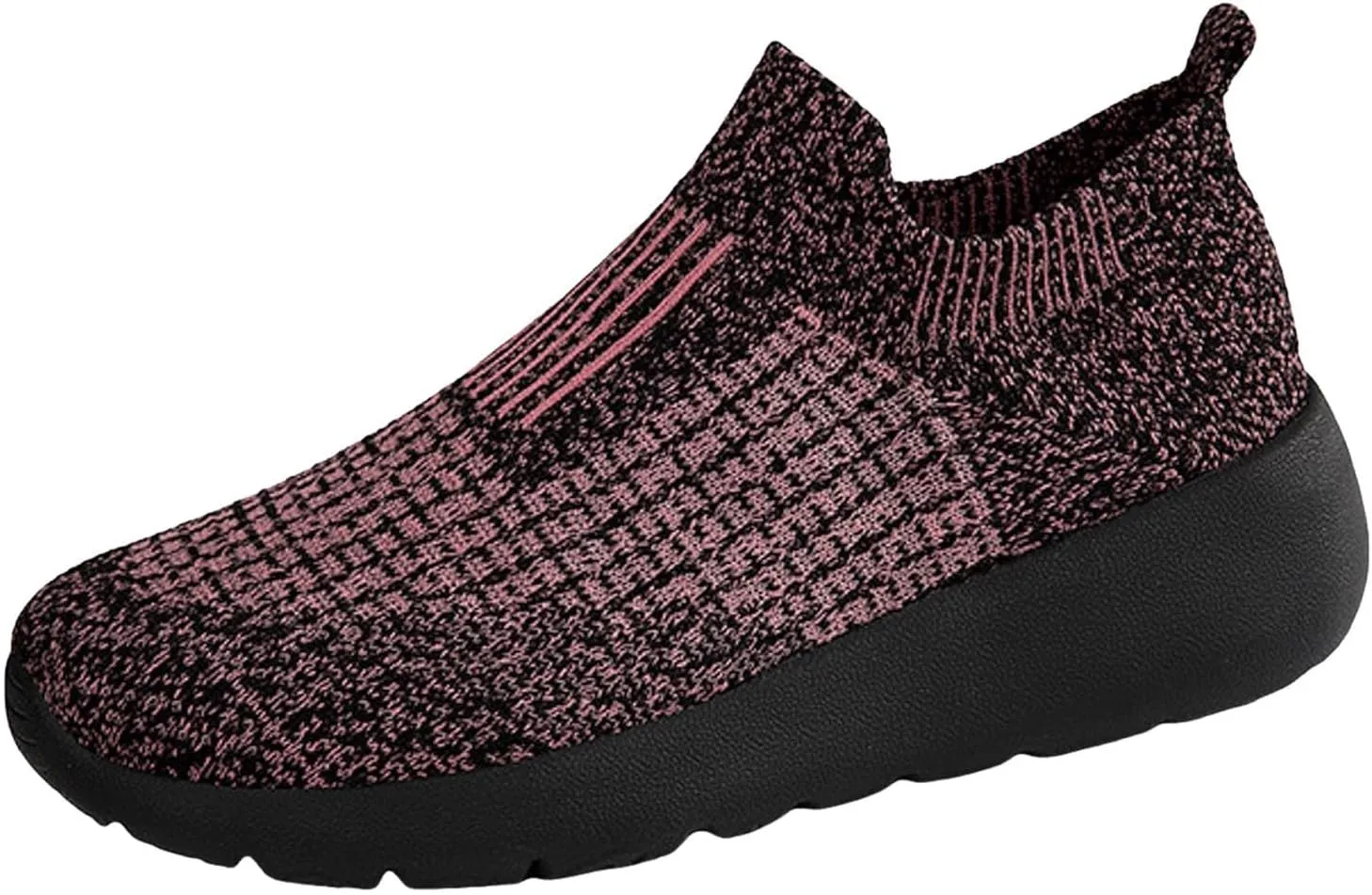 Non Slip Work Sport Shoes for Men Arch Support Plantar Fasciitis Shoes Elastic Cushion Sneakers for Men