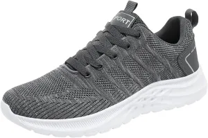 Non Slip Work Sport Shoes for Men Recovery Air Athletic Running Tennis Shoe Lightweight Diabetic Shoes for Men