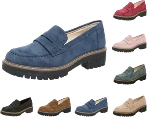 Orthoture-Orthopedic Platform Loafers Casual Dress Work Loafers Comfortable Women's Lightweight Loafers Slip-On Walking Shoes