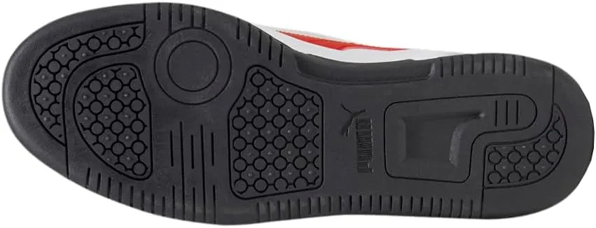 Puma Mens Rebound V6 Low Lace Up Sneakers Shoes Casual - White