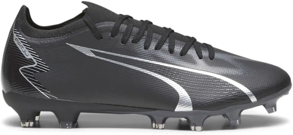 Puma Mens Ultra Match Firm GroundArtificial Ground Soccer Cleats Cleated, Firm Ground - Black - Size 5.5 M, 10734702
