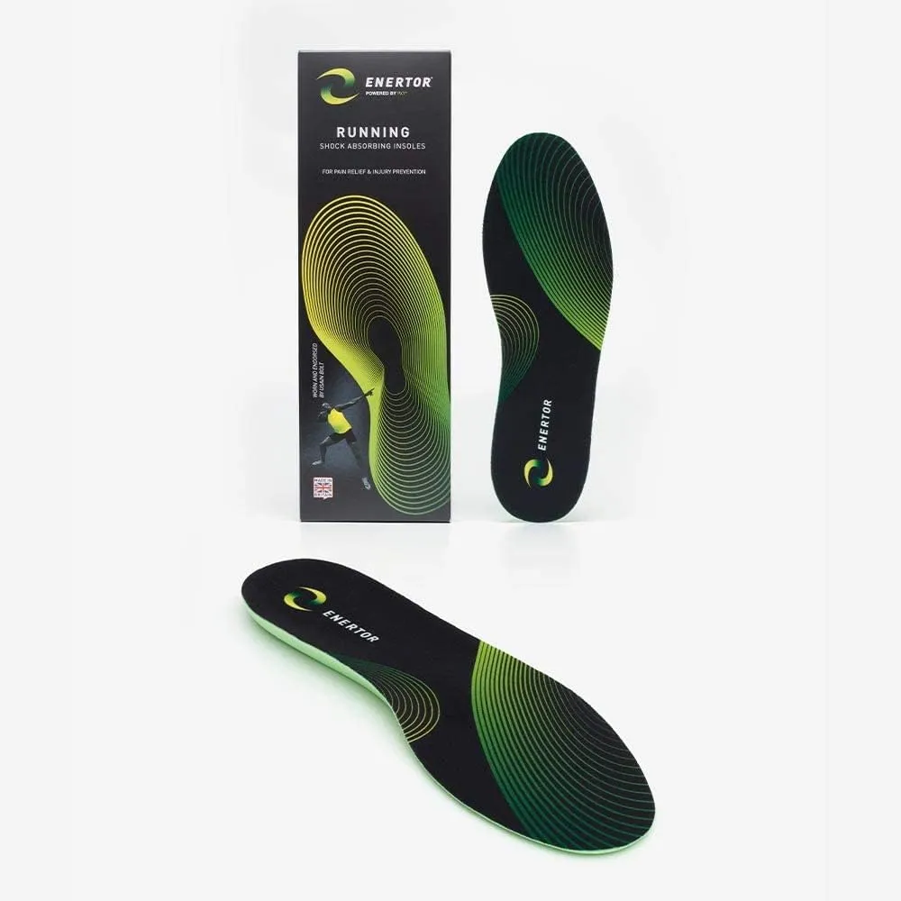 PX1 Running Insoles - Sports & Running - Full Length Orthotics, Shock Absorbing Technology - Foot & Heel Pain Relief - for Plantar Fasciitis, Achilles Tendonitis, Arch Support