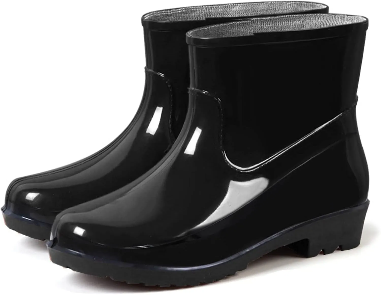 Rain Boots Women Women's Ankle Rain Boots Waterproof Garden Shoes Outdoor Work Boot for Hunting Gardening Farming